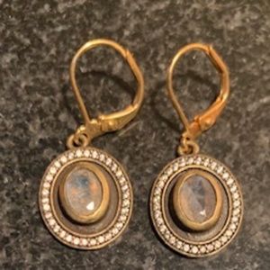 TAT2 Lavradorite Earrings - Pierced